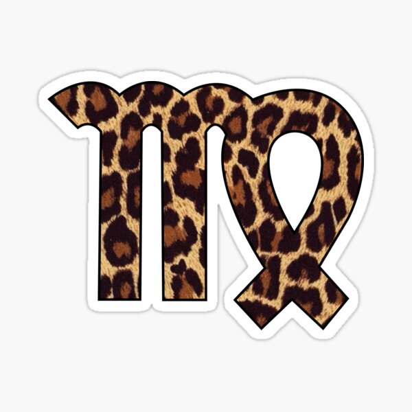 Item preview, Virgo zodiac sign panther pattern  designed and sold by Eva-vdz.