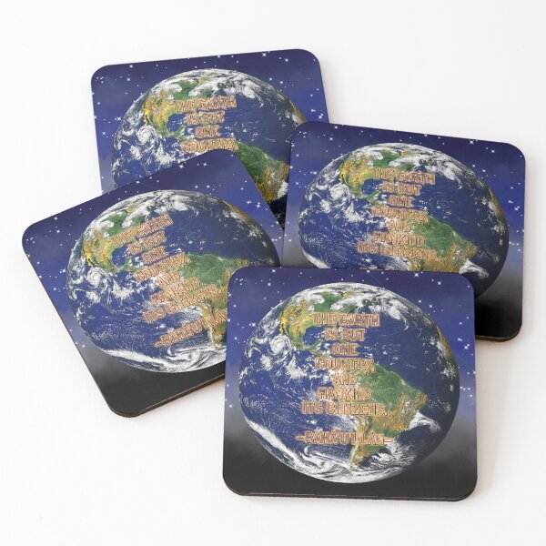 Item preview, Bahá’í Quote - The Earth is but one Country, and Mankind its Citizens designed and sold by nature. electrified..