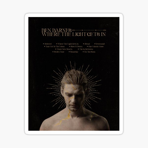 Item preview, ben barnes | where the light gets in designed and sold by estheticalrh.
