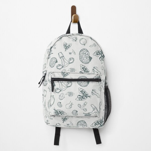 Item preview, Body parts repeating pattern. DARK GREEN GREY designed and sold by LayerCakeDigDes.