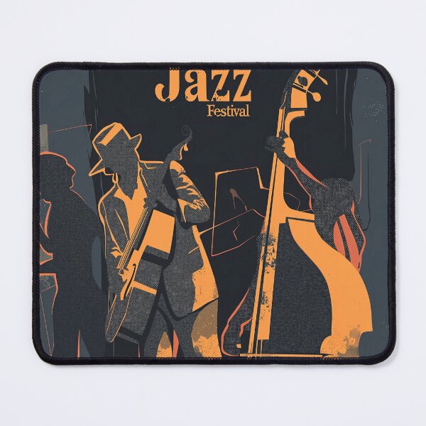 Item preview, Jazz Festival Poster – Vintage Soulful Serenade designed and sold by djovan.