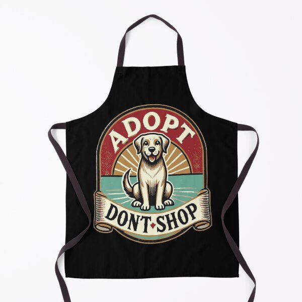 Item preview, Retro Style Graphic Promoting Dog Adoption designed and sold by alw951.