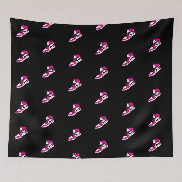 Item preview, Single Retro HOT PINK Sneaker Sneakerhead - Retro High Shoe Lover Art  designed and sold by Zuriel Hargrove.