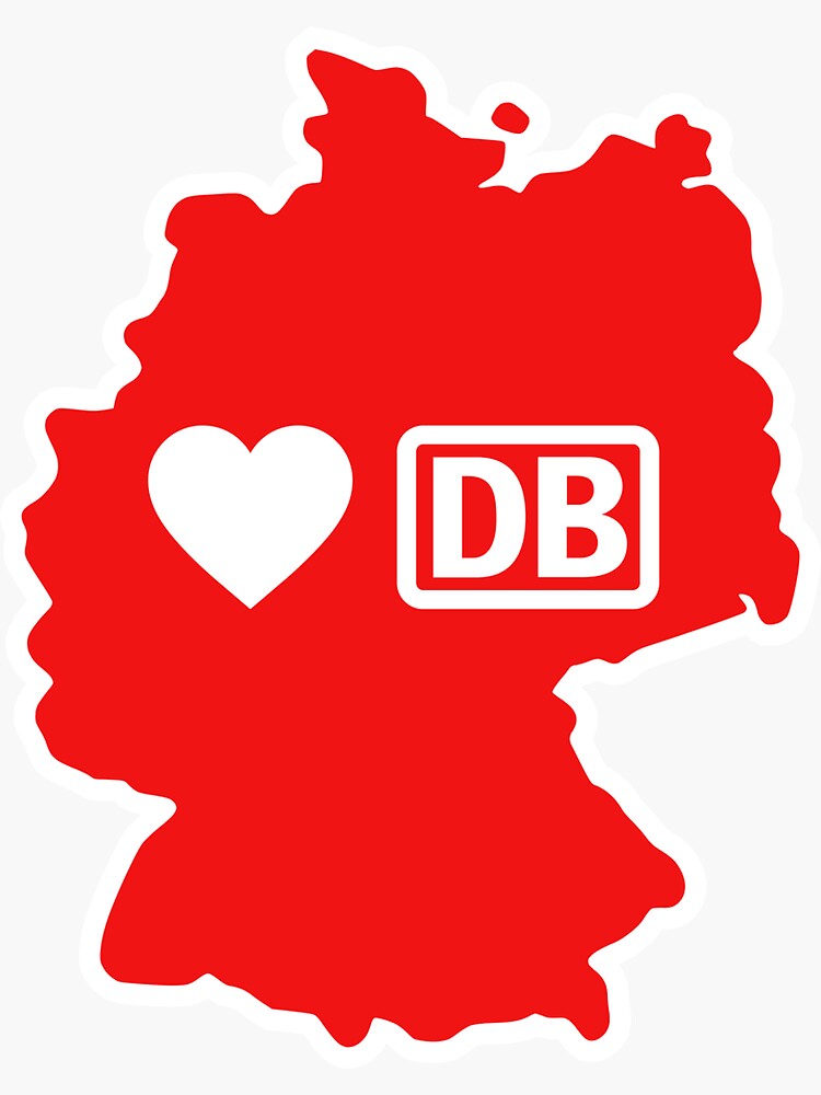 Ancien autocollant Deutsche Bahn DB Stuttgart SKI EXPRESS