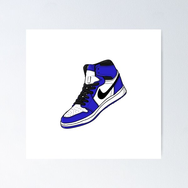Artikel-Vorschau von Retro GAME ROYAL Sneaker Sneakerhead - Retro High Shoe Lover Art, designt und verkauft von Zuriel Hargrove.