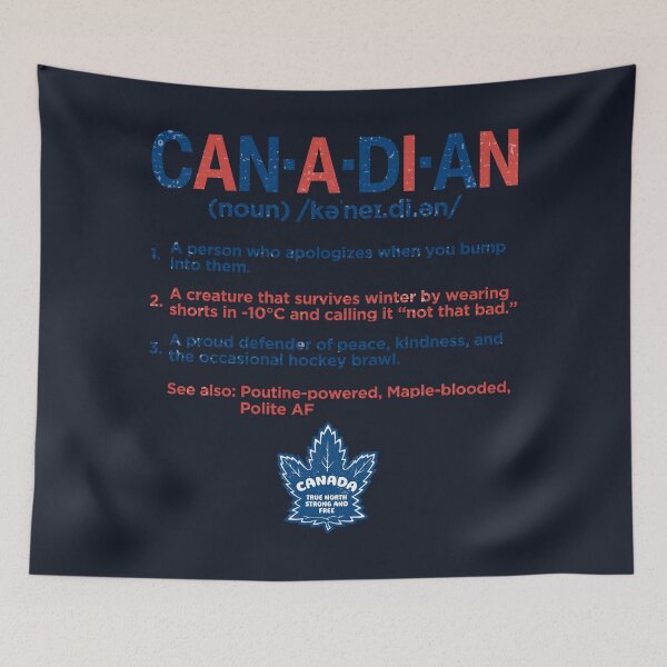 Item preview, Canadian Definition  designed and sold by HowToCanadian.