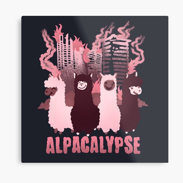 Artikel-Vorschau von Es ist eine Alpakalypse!, designt und verkauft von Sophscreation.