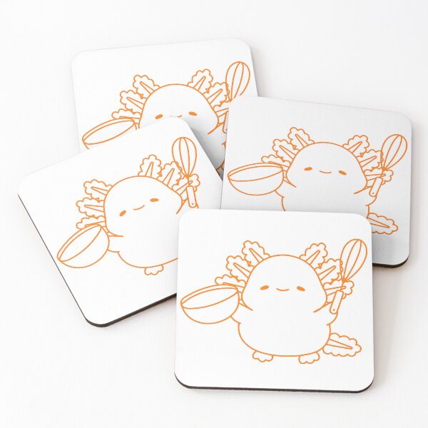 Item preview, cooking axolotl  designed and sold by broadwaygirl142.
