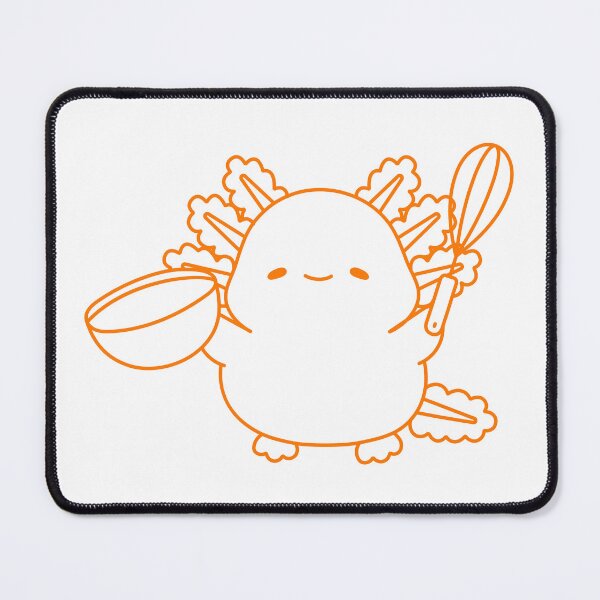 Item preview, cooking axolotl designed and sold by broadwaygirl142.