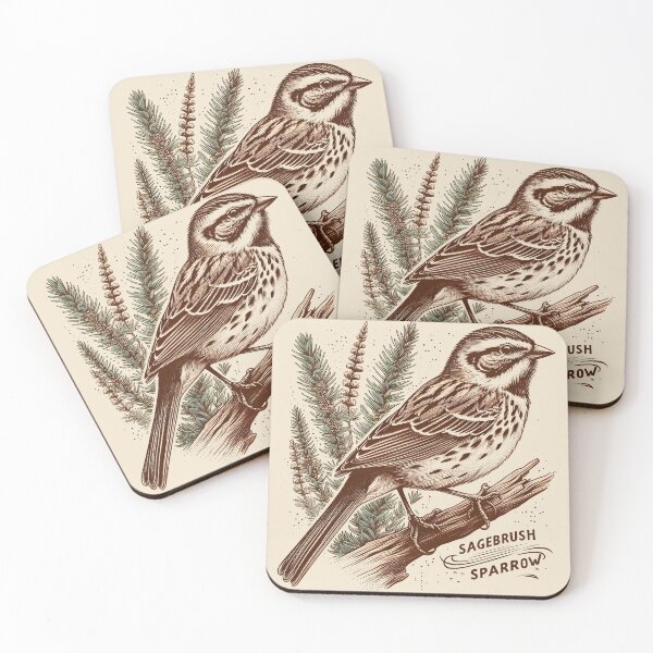 Item preview, Sagebrush Sparrow 3 designed and sold by theAVIARY7.