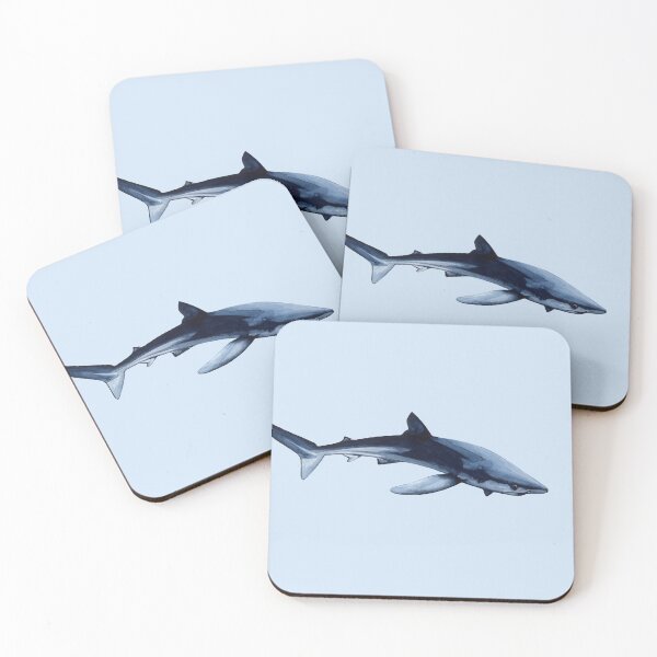 Item preview, BLUE SHARK-Prionace glauca designed and sold by BEATRIZ ABAITUA.