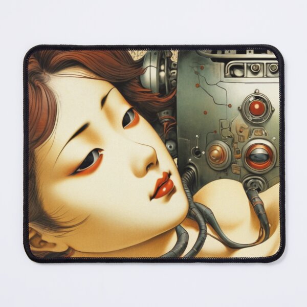 Item preview, Robot Shunga Imitation Japanese Erotica #137 designed and sold by NickWhittleArt.
