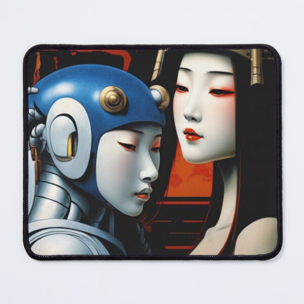 Item preview, Robot Shunga Hybrid Imitation Japanese Erotica #140 designed and sold by NickWhittleArt.
