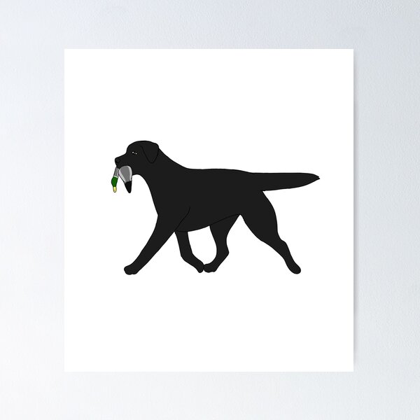Item preview, Working Labrador Retriever Black designed and sold by CerasArtHouse.