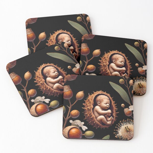 Item preview, Realistic Gumnut Babies Illustration Inspired by Australian Flora designed and sold by BogskyShop.