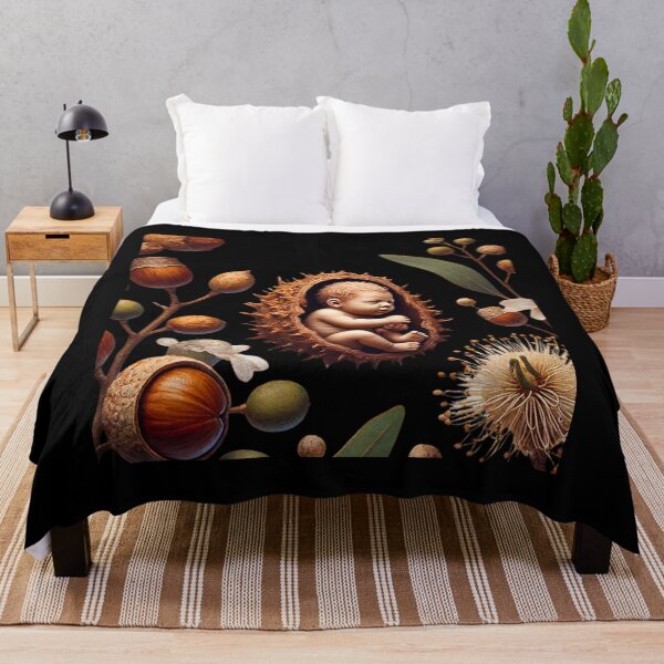 Item preview, Realistic Gumnut Babies Illustration Inspired by Australian Flora designed and sold by BogskyShop.