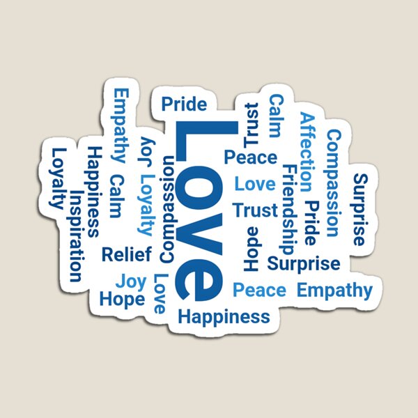 Artikel-Vorschau von Positives Wertedesign, designt und verkauft von PrintandJoy.