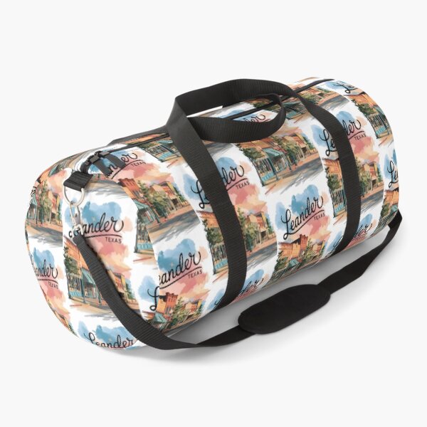 Item preview, Pastel Old Town Leander Texas Art – Leander Texas designed and sold by MoMidoStore.