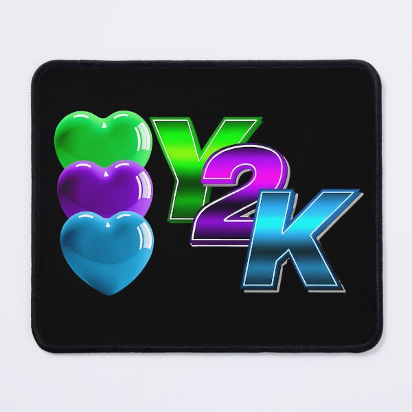 Item preview, Y2K colorful Heart Vibes – Retro 2000s Graphic Tee designed and sold by WorldAniPicture.
