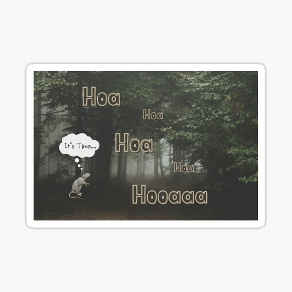 Item preview, Twilight Hoa Hoa Rat Time designed and sold by ChipperChelsea.