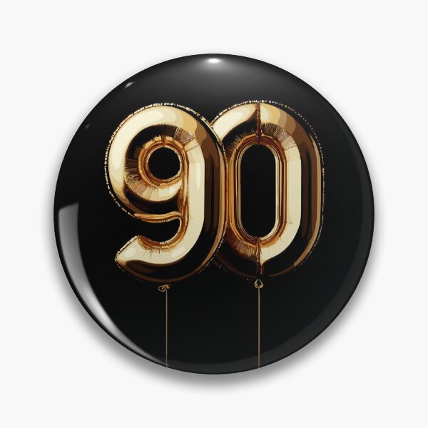 Item preview, 90 Years Gold Balloon Foil Balloon Gift designed and sold by Pineapple-Tree.