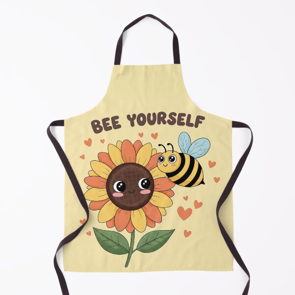 Item preview, "Bee Yourself" Bee and Sunflower designed and sold by Erin Orstrom's Art.