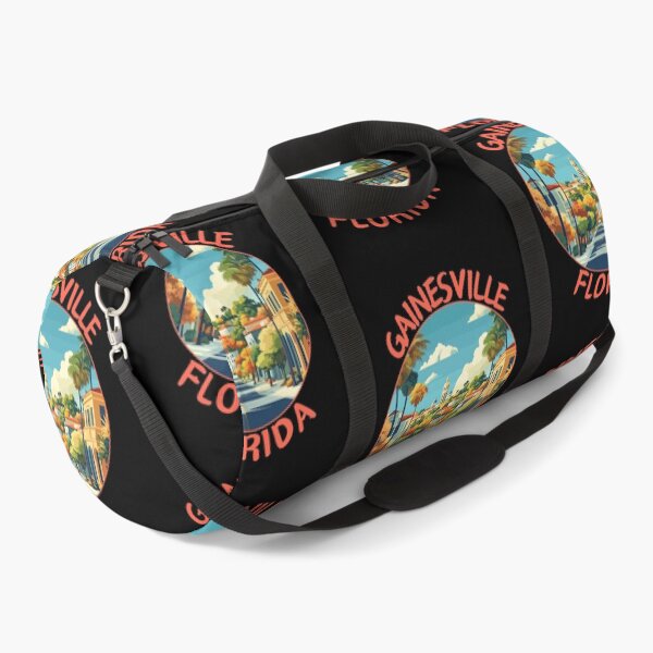 Item preview, Gainesville in Florida, USA Retro Travel Art Landscape designed and sold by MaateoDesign.