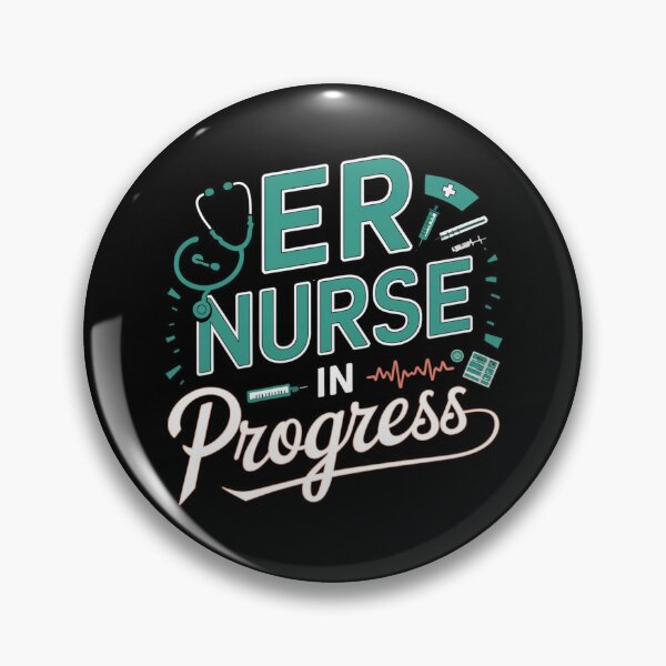 Item preview, ER Nurse In Progress . designed and sold by VibeTwist.