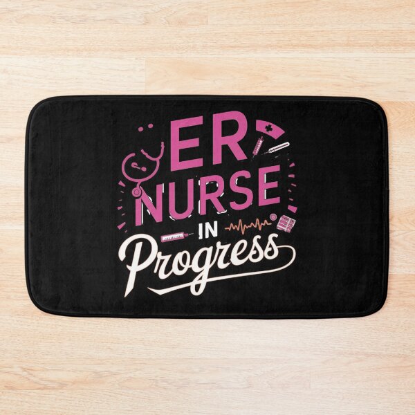 Item preview, ER Nurse In Progress – Future Hero in Action designed and sold by VibeTwist.