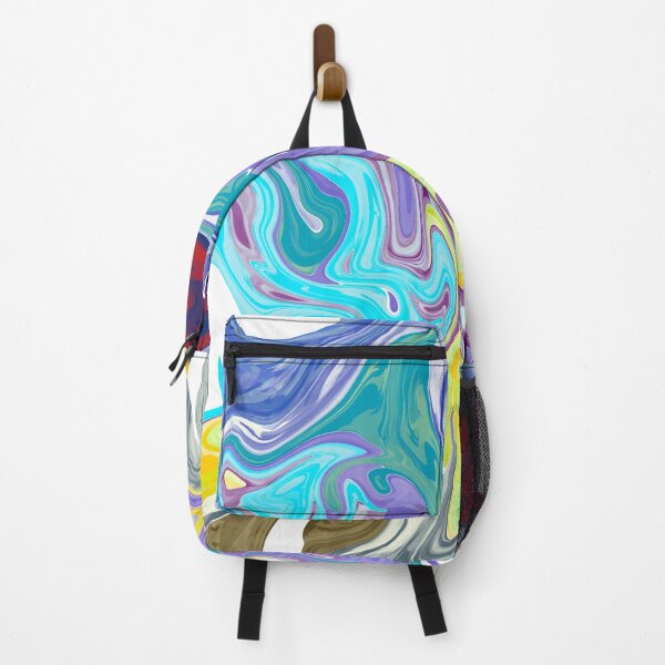 Item preview, Vibrant Abstract Swirl – Colorful Marble Flow designed and sold by Sghm.Shop.