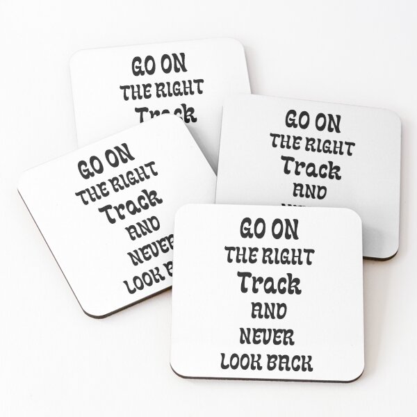 Item preview, Go on the right track and never look back  designed and sold by Karim-Karem.