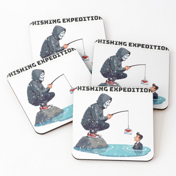 Item preview, Phishing Expedition – Hook, Line, and Cybercrime designed and sold by ImaginPictura.
