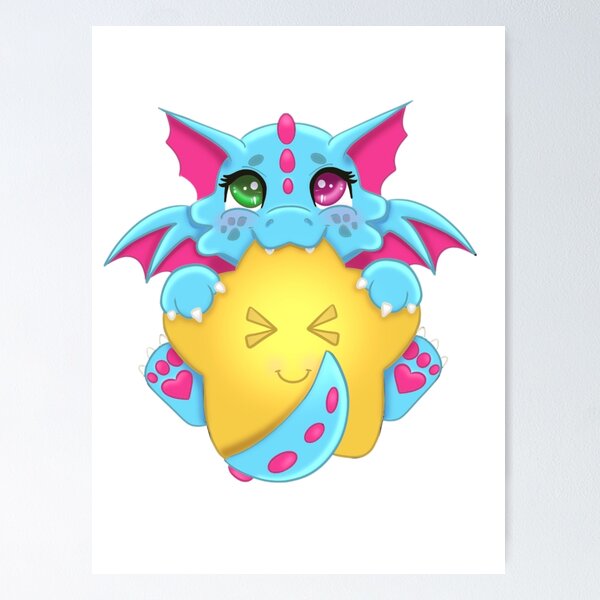 Item preview, Dragon on a star designed and sold by Winged Creations.