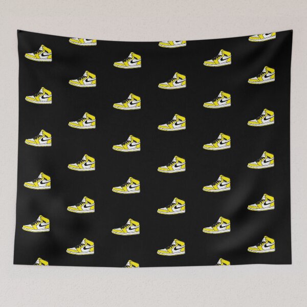 Item preview, Single Retro TAXI YELLOW Sneaker Sneakerhead - Retro High Shoe Lover Art  designed and sold by Zuriel Hargrove.