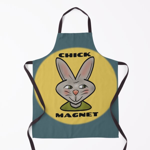 Item preview, Cool Bunny "Chick Magnet" designed and sold by maricablue.