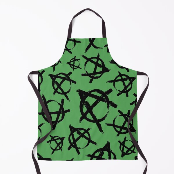 Item preview, Black Anti-Anarchy Symbol pattern designed and sold by Artbyminga.