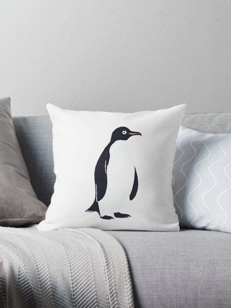 Vista previa del artículo con la obra «Adorable pingüino | Juguetón explorador antártico», diseñado y vendido por KiValuate.