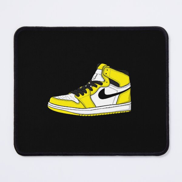 Item preview, Single Retro TAXI YELLOW Sneaker Sneakerhead - Retro High Shoe Lover Art designed and sold by Zuriel Hargrove.