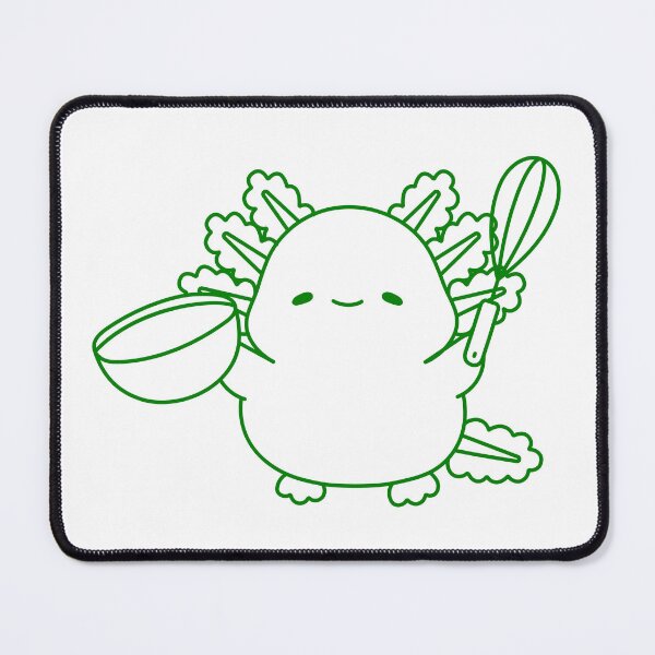 Item preview, cooking axolotl designed and sold by broadwaygirl142.