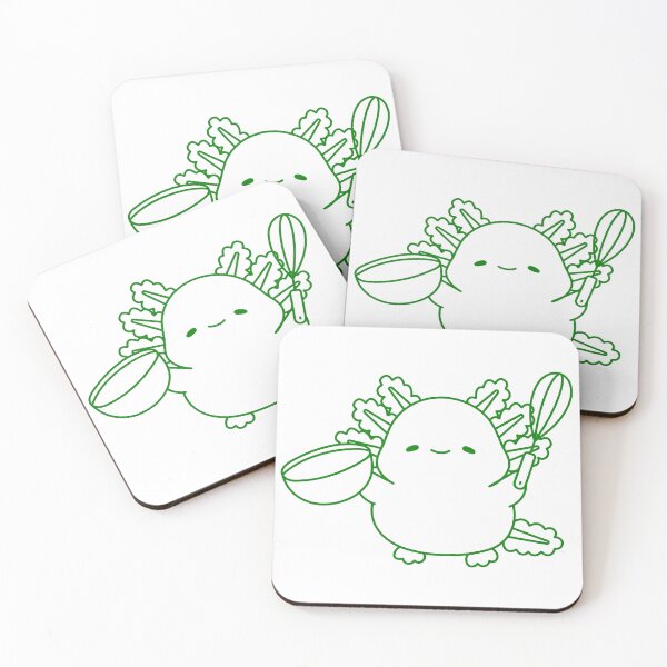 Item preview, cooking axolotl  designed and sold by broadwaygirl142.
