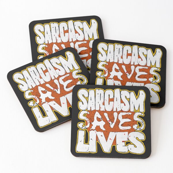 Item preview, Sarcasm saves Lives designed and sold by Joy-Points.