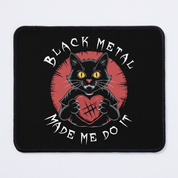 Item preview, Black metal made me do it designed and sold by KaurisDigital.