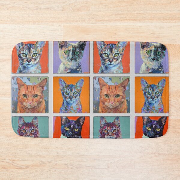 Item preview, 6 cats designed and sold by Cat Leonard.