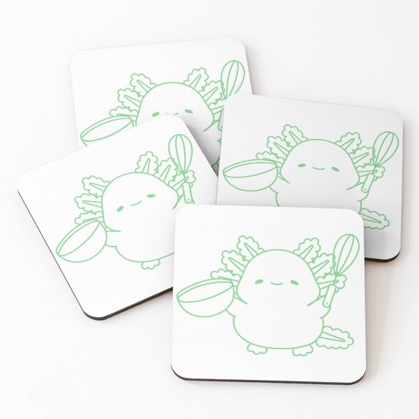 Item preview, cooking axolotl  designed and sold by broadwaygirl142.