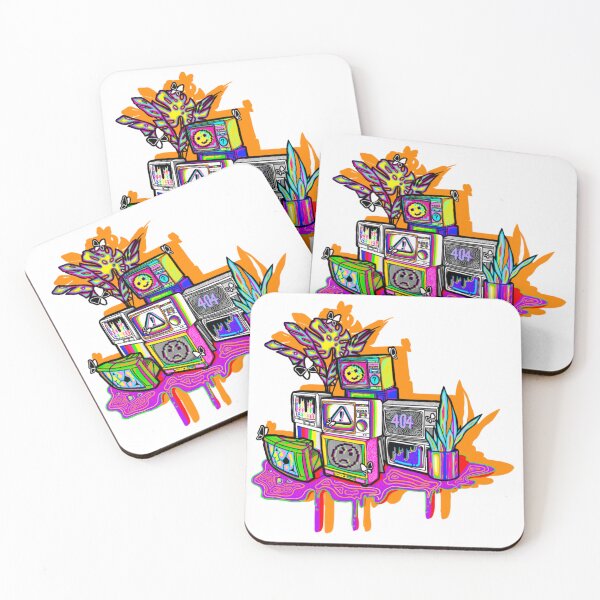 Item preview, TV colorful jungle designed and sold by Radicalyul.