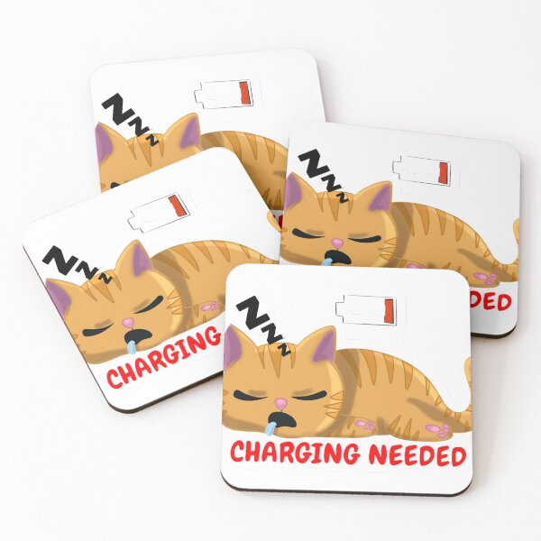 Item preview, Drained kitty charging needed designed and sold by Winged Creations.