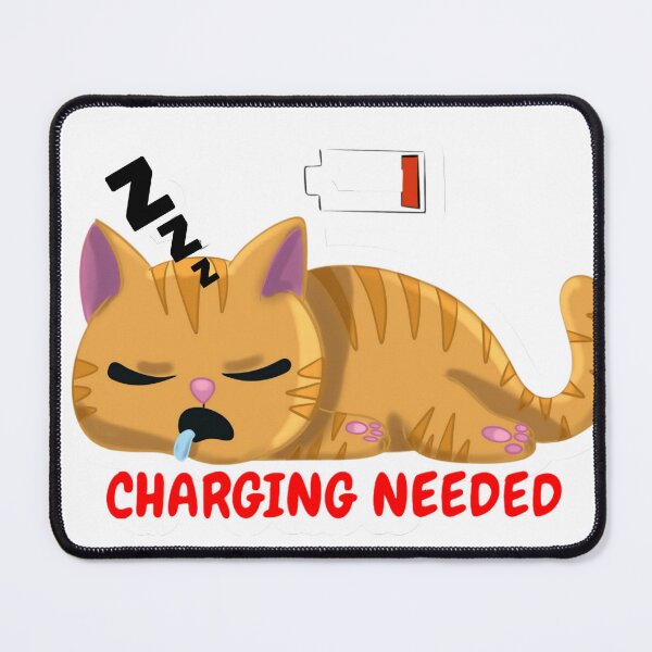 Item preview, Drained kitty charging needed designed and sold by Winged Creations.