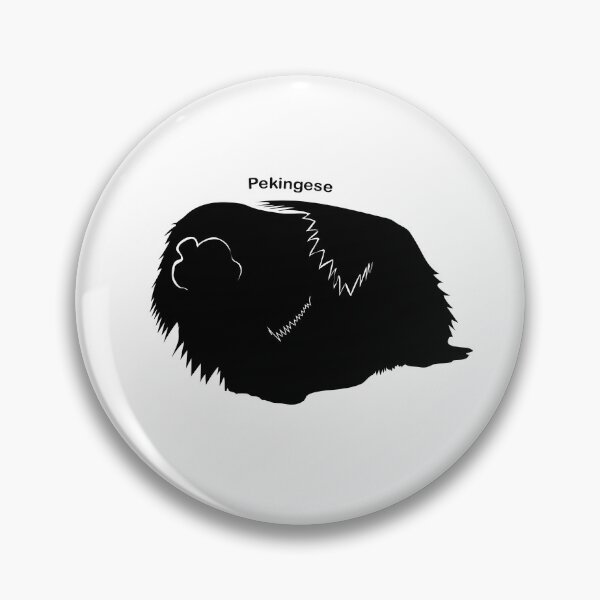 Item preview, Pekingese standard silhouette designed and sold by bklyng.