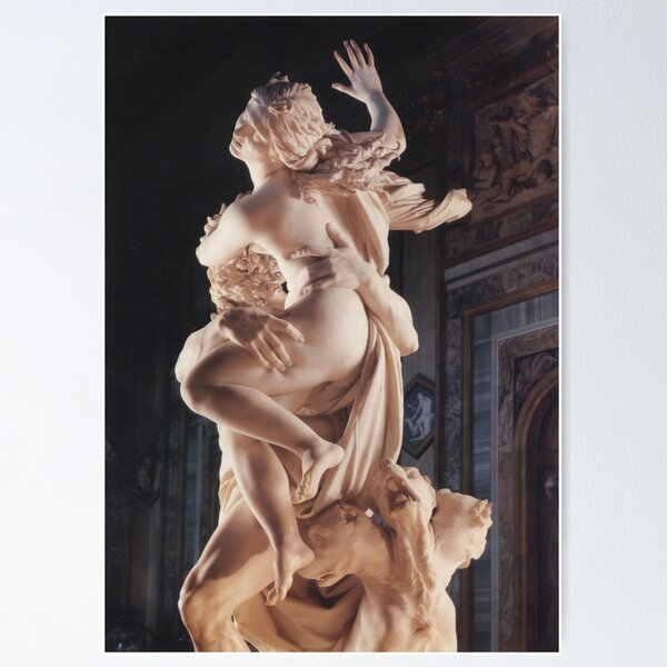 Item preview, Marble Statue the Abduction of Proserpina Ratto di Proserpina Baroque marble sculpture designed and sold by Onodera.