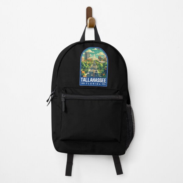 Item preview, Tallahassee in Florida, USA Vintage Travel Art Emblem designed and sold by MaateoDesign.